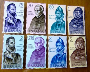 EBS Spain 1965 Explorers of America (VI) - Forjadores de América 1568-1575 MNH** - Picture 1 of 1