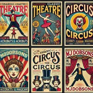 Pósters de teatro y circo imágenes clásicas/de colección en DVD PUBLICACIÓN GRATUITA - Imagen 1 de 5