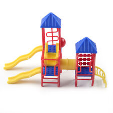 1:75-1:100 Mini domek zabaw Zjeżdżalnia Plac zabaw Zjeżdżalnia dziecięca Model Zabawka ct