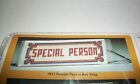 CREATIVE CIRCLE 1982 VINTAGE SPECIAL PERSON KEYRING EMBROIDERY KIT #1917
