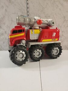 Matchbox Smokey The Fire Truck Transformer Talking Interactive Toy 
