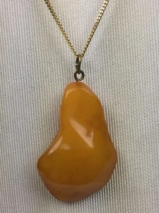 Bernstein Butterscotch Amber Anhänger 4 cm 4,79 gr AVS13380 AD3 - Bild 1 von 4