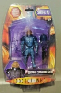 Doctor Who Sontaran Commander Skorr Action Figure Signed Autograph Dan Starkey - Picture 1 of 3
