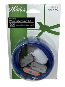 Hunter #99779 60" Accessory Wire Extension Kit for Hunter Fan - Picture 1 of 3