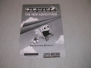 Pac-Man 2 The New Adventures (Super Nintendo SNES) Original Instruction Manual - Picture 1 of 2