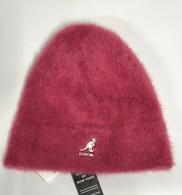 KANGOL Pink Garnet Pink Furgora Stretch Skullcap Hat Beanie ONE SIZE NEW - Image 1 of 3