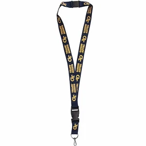 GEORGIA TECH YELLOW JACKETS NCAA COLLEGE SPORTS TEAM SCHOOL SPIRIT LANYARD - Picture 1 of 1