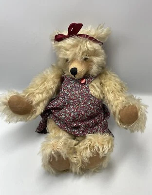 Artist Bear “Grace “  Bruin Bear By Stella Bolland # 1 Of 1 Unique Mohair 30cm - Image 1 of 4