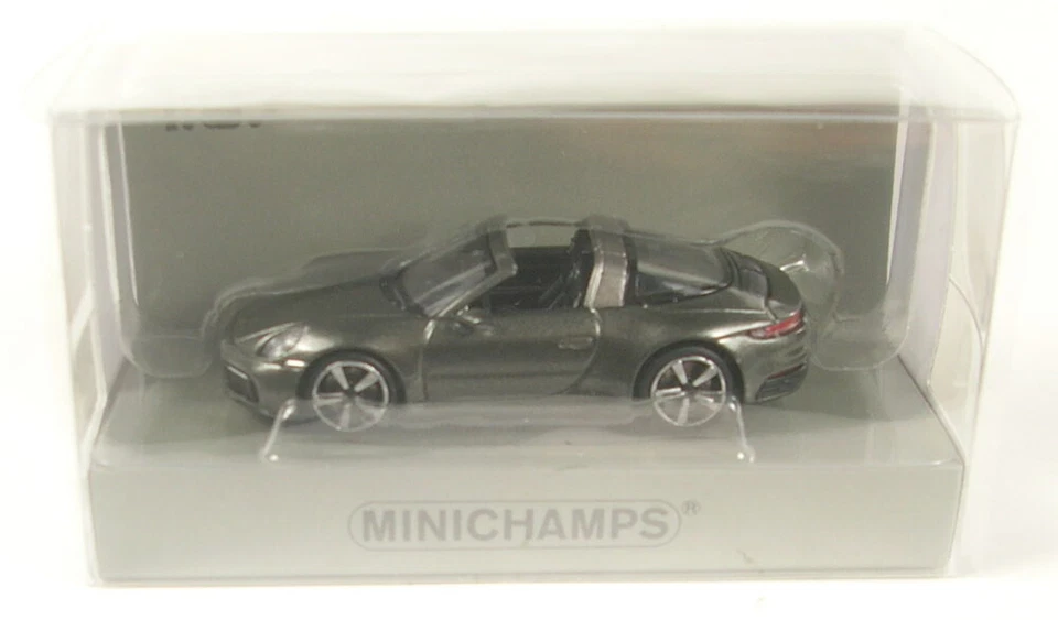 Porsche 911 (992) Targa 4S (Verde Metallizzato) 2020 1:87 MINICHAMPS - Immagine 1 di 1