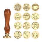 Attractive Halloween Brass Wax Seal Stamp Wide Applications for Party Invitation