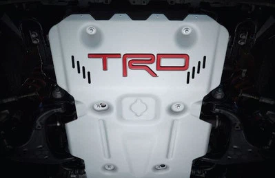 Placa de deslizamiento delantera genuina Toyota 2025 + 4Runner y 2024 + Tacoma TRD Foto 1 de 4