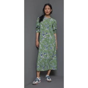 New Anthropologie Lausanne Floral Maxi Dress by Porridge $158 XS Long Sleeve - Picture 1 of 3