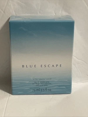 Avon Blue Escape Fragancia Hombre Eau de Toilette Spray 2.5 Fl Oz 75ml Nuevo Sellado Foto 1 de 2