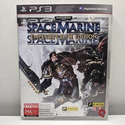 Space Marine Emperors Elite Edition PS3 Sony PlayStation Complete Warhammer 40K - Image 1 of 4