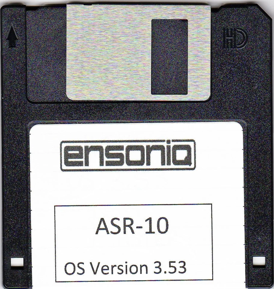 Sistema operativo Ensoniq ASR 10 disco v 3.53 arranque del sistema operativo Foto 1 de 1