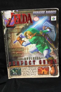 Legend of Zelda Ocarina of Time Official Perfect Guide Book N64 1998 No inserts - Picture 1 of 2