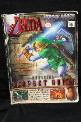 Legend of Zelda Ocarina of Time Official Perfect Guide Book N64 1998 No inserts - Image 1 of 2