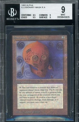 MINT BGS 9 Alpha Illusionary Mask ~ w/9.5 SUB ~ Vintage MTG/Magic!!! - Image 1 of 2