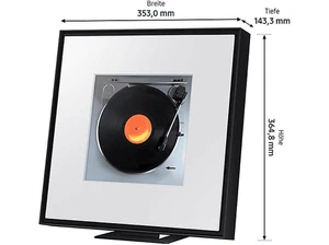 SAMSUNG HW-LS60D/ZG Music Frame Lautsprecher App-steuerbar, Bluetooth, Schwarz - Bild 1 von 1