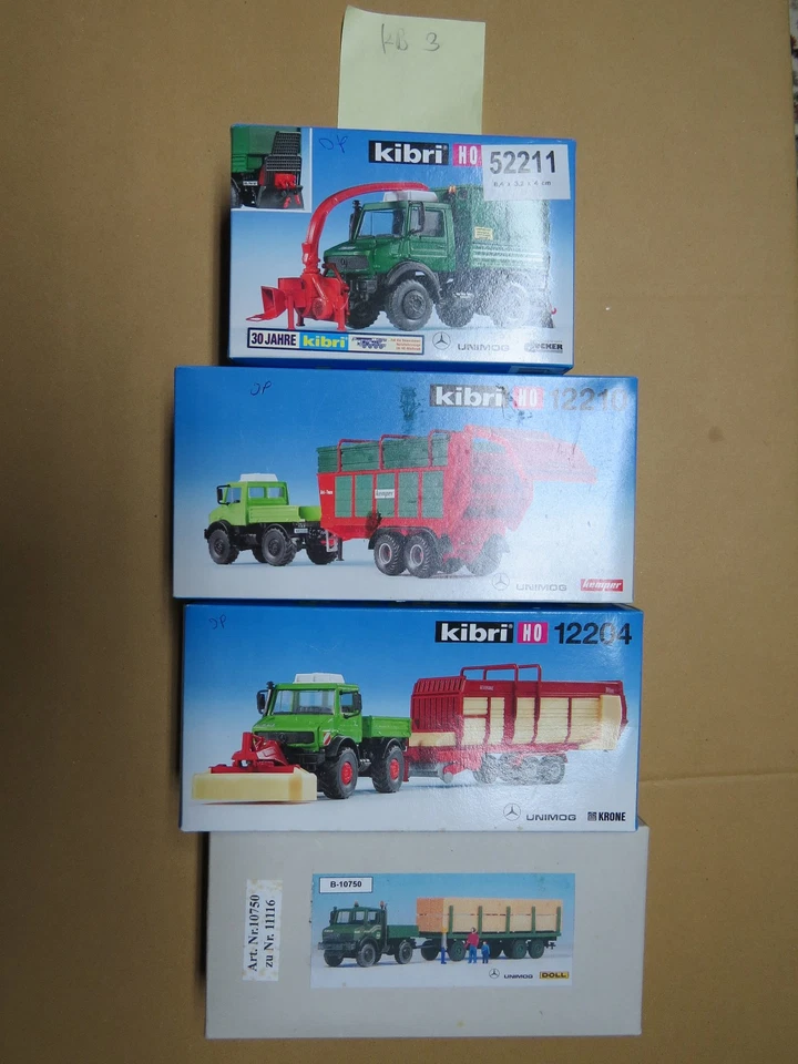 KIBRI Konvolut Bausätze in OVP - Bild 1 von 1