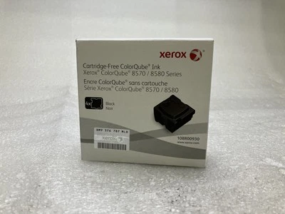 New  Genuine Xerox 108R00930 4x Black Solid ColorQube Ink 8570/8580 - Image 1 of 4