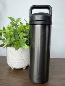 YETI 26oz Rambler Water Bottle Graphite Stainless Steel with Chug Cap - Picture 1 of 6