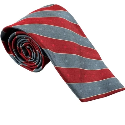 Corbata Pierre Cardin Paris New York Couture Collection para hombre a rayas de seda Italia Foto 1 de 4