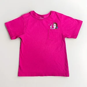 Vtg 90s Belle Shirt Kids Size 7 Pocket Tee Disney Store Beauty And The Beast - Picture 1 of 8