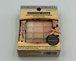 Physicians Formula Shimmer Strips All-in-1 Warm Nude Face & Eyes Palette 6241 - Picture 1 of 5