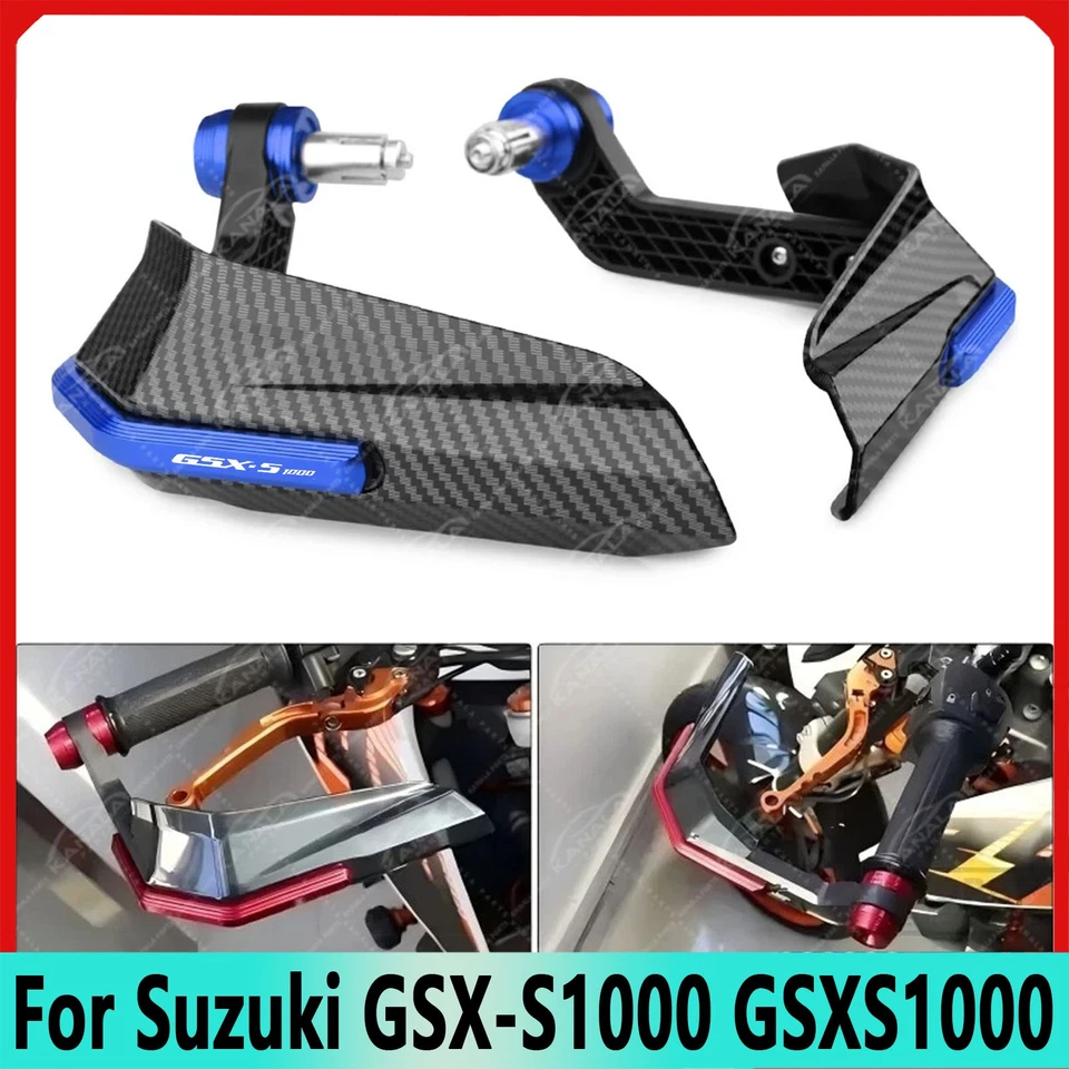 For Suzuki GSX-S1000 CNC Motorcycle Handlebar Windshield Hand Guard Protector - Image 1 of 4