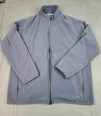 Chaqueta polar Freefly Gridback para hombre XL azul claro cremallera completa elástica forrada de vellón Foto 1 de 4