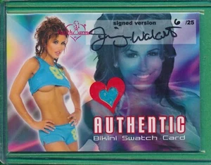 Tarjeta muestra autógrafo Benchwarmer Jennifer Walcott 6/25 - Imagen 1 de 2