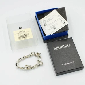 Pulsera Oficial de Plata Esterlina Final Fantasy X 10 Tidus + Caja + Manga Transparente - Imagen 1 de 5