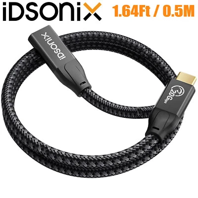 USB-C 3.2 20Gbit/s Verlängerung Kabel C-Stecker C-Buchse Schnell Laden for PC - Bild 1 von 4