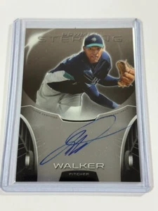 Taijuan Walker 2013 Bowman Sterling Prospects Auto Rookie Card #BSAP-TW - Picture 1 of 2