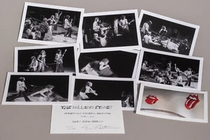 ROLLING STONE 1972 TOUR PHOTOS 9 PHOTOGRAPHS BOX SET EXILE ON MAIN STREET - Picture 1 of 5