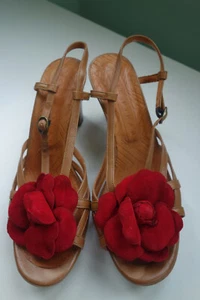 Chie Mihara Stiletto Sandalette 38,5 Rose - Bild 1 von 4