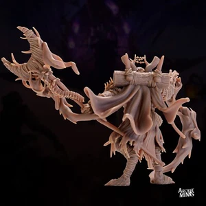 Gnoll Shaman Pose 1 | D&D Miniature | Arcane Minis | 35mm - Picture 1 of 5