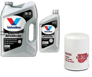 Carquest R84356 Eng. Oil Filter & 6 Quarts Valvoline 5w30 Adv Full Syn Motor Oil