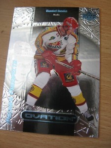 1999-00 UD Ovation Premier Prospects Daniel Sedin #62 Vancouver Canucks