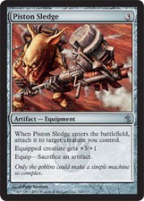 1x Piston Sledge - Foil NM, English MTG Mirrodin Besieged