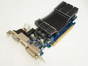 ASUS NVIDIA GeForce 8400GS SILENT/DI/1GD2 Video Card Low Profile - Picture 1 of 7