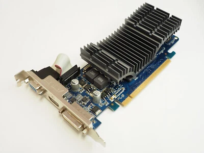 ASUS NVIDIA GeForce 8400GS SILENT/DI/1GD2 Video Card Low Profile - Image 1 of 4