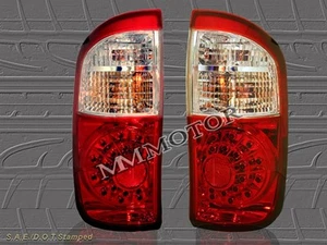 04 05 06 TOYOTA TUNDRA DOBLE CABINA ROJA CLARAS LUCES TRASERAS LED NUEVO 2005 2006 2004  - Imagen 1 de 3