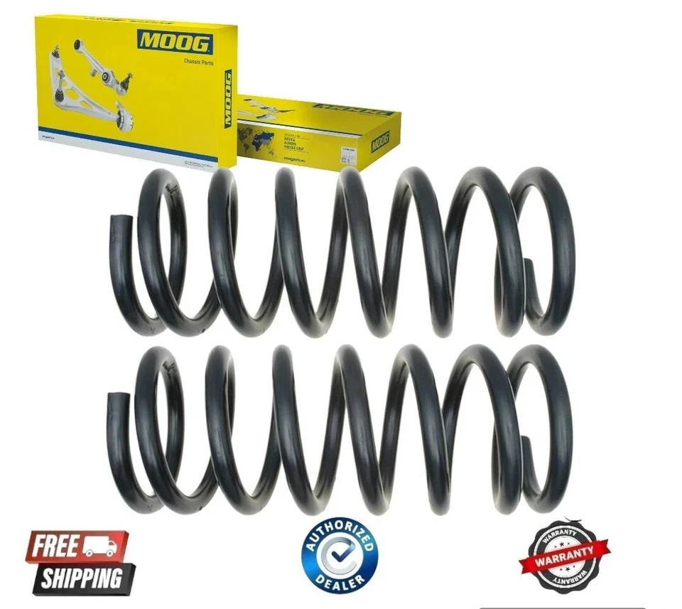 NEW MOOG Rear Constant Rate Coil Spring 2PCS Set Infiniti QX56 Nissan Armada - Image 1 of 1