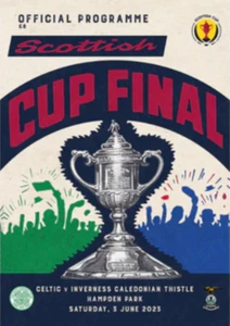 COPA ESCOCESA FINAL 2023 Celtic v Inverness CT programa oficial - RESERVA AHORA - Imagen 1 de 1