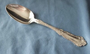 1835 R Wallace Silverplate Cardinal Pattern Serving Spoon 1907 - 8 1/4" - Mono - Picture 1 of 6