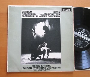 SXL 6180 ED1 Lidholm Rites Rosenberg Marionettes Sixten Ehrling Decca 1st WBG - Picture 1 of 5