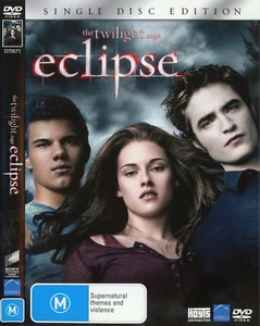 The Twilight Saga: Eclipse DVD (Region 4) VGC Robert Pattinson - Picture 1 of 3