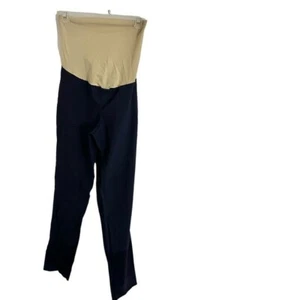 Motherhood Maternity navy blue dress pants size large - Picture 1 of 8
